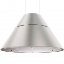 Hota design suspendata Baraldi Eva 01EVAIS060ST80, 60 cm, 800 m3/h, Inox