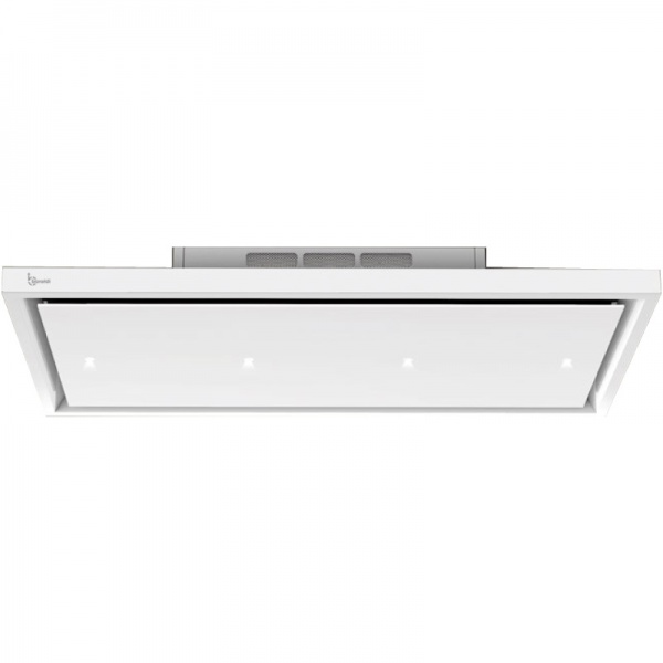 Hota de tavan Baraldi Gea flat free 01GEAFFR090WH90, 90 cm, 900 m3/h, Alb