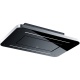 Hota de tavan Baraldi Stivia free 01STVFR090STB90, 90 cm, 900 m3/h, sticla neagra/inox