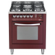 Aragaz Lofra Rainbow PR76MFT/C, gaz, 70x60cm, 5 arzatoare, grill electric, timer, aprindere electronica, rosu