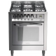 Aragaz Lofra Rainbow PR76GVT/CI, gaz, 70x60cm, 5 arzatoare, grill electric, timer, aprindere electronica, rosu