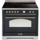 Aragaz Lofra RBI66MFT/CI, 60x60 cm, gaz, 4 arzatoare, grill, aprindere electronica, timer, crem